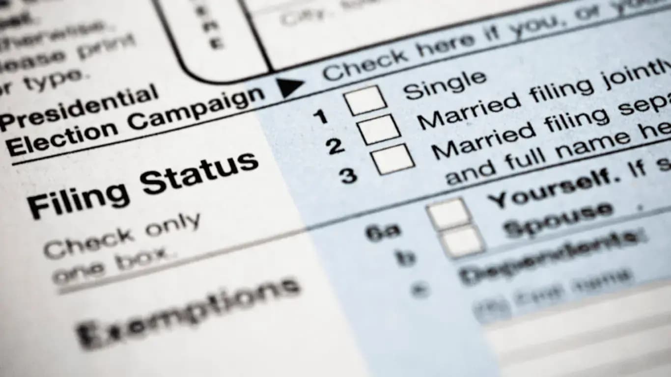 Filing Status Form