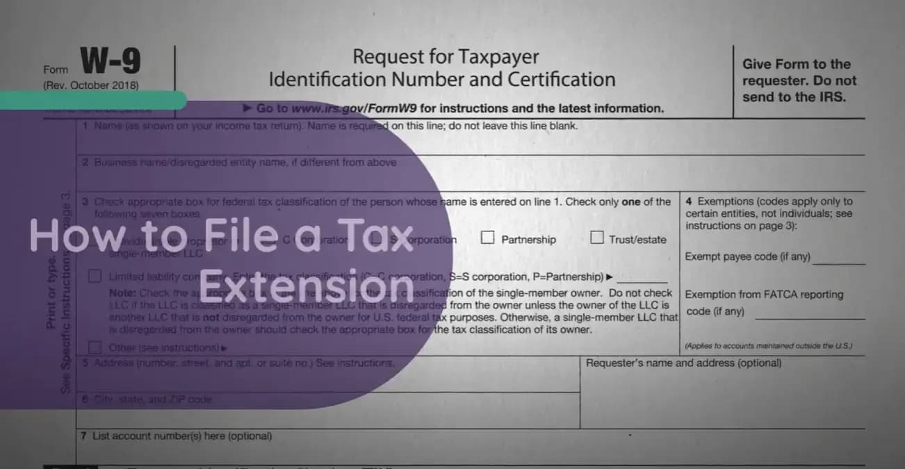 how to file a tax extension