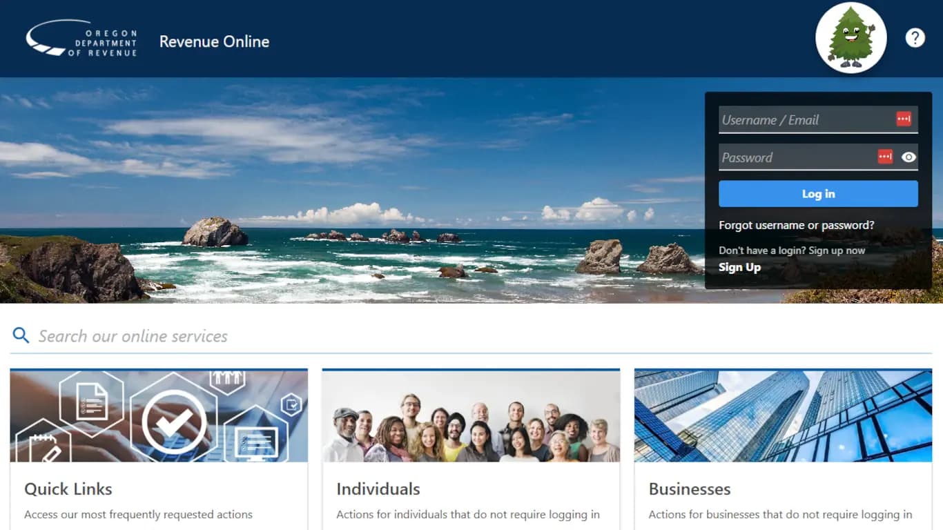 Oregon Revenue Online