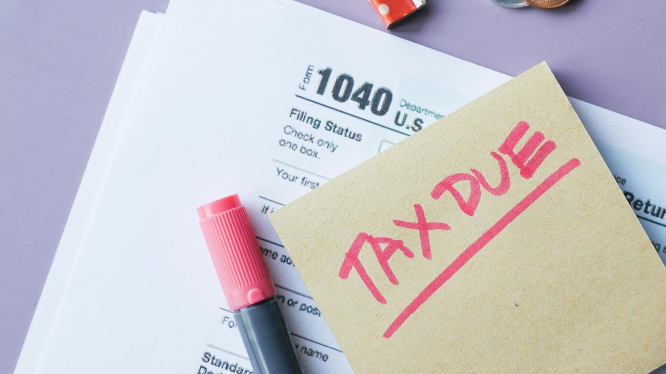 taxes due on 40k