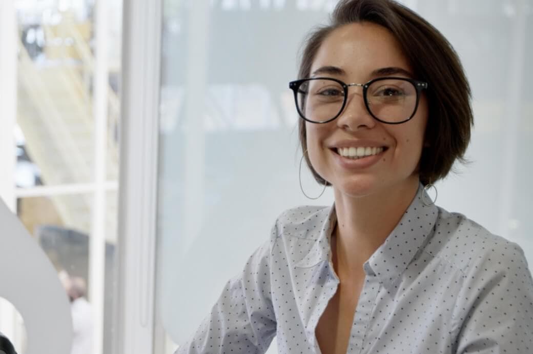 Women with glasses